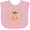 AD-Pink, variant on Inktastic Practice What You Peach Girls Baby Bib