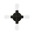 thumbnail image 2 of 202839a-Eglo Lighting-Wymer - 4-Light Ceiling Light - Matte Bronze-Zinc Finish, 2 of 2