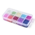 thumbnail image 3 of 10 Grid Transparent Glass Beads DIY 3D Nail Art Decoration Mini Beads No Hole Mixed color 2~4.5x1.5~3.5x1~3mm, 3 of 3
