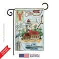 thumbnail image 2 of Breeze Decor BD-NA-G-107053-IP-BO-DS02-US Seaside Lighthouse Coastal - Everyday Nautical Impressions Decorative Vertical Garden Flag - 13 x 18.5 in., 2 of 4