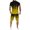 Yellow, variant on Vedolay Mens Short Set Mens Short Sets 2 Piece Outfits Summer Stars Stripe Patriotic T Shirts and Shorts Set,Black XL