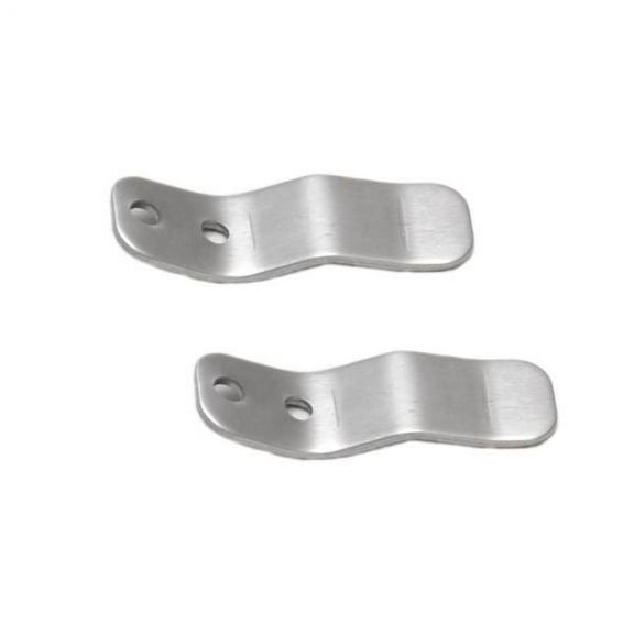 Tracker Boat Coaming Pad Mounting Brackets | 2 3/8 x 3/4 Inch (Pair)