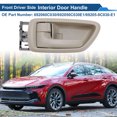 thumbnail image 2 of Mango de puerta interior del lado del conductor delantero y del lado del pasajero trasero izquierdo para Toyota Avalon 2000-2004, mango de puerta interior No.692060C030/692050C030E1 Beige 1 Pc, 2 of 6