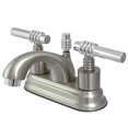 thumbnail image 4 of Kingston Brass Royale Two Handle 4" Centerset Lavatory Faucet with Brass Pop-up, 4 of 7