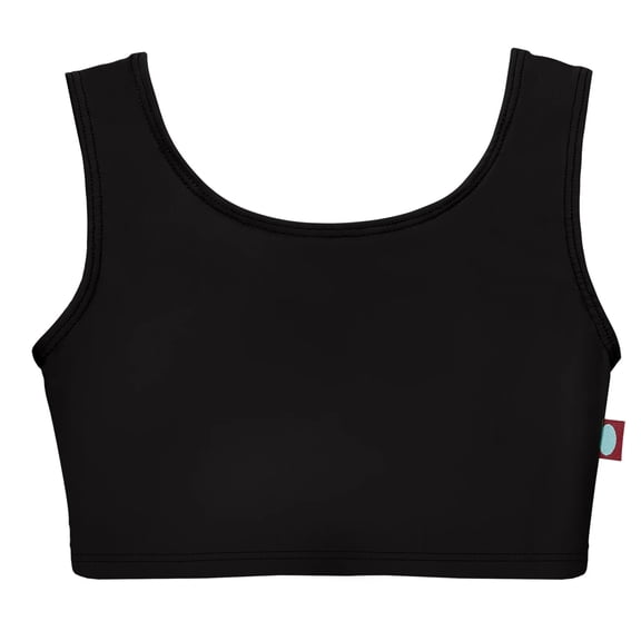 Girls UPF 50  Bikini Swim Tank | Black