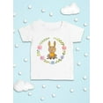 thumbnail image 3 of Bunny With Floral Wreath T-Shirt Infant -Image by Shutterstock,  18 Months, 3 of 4