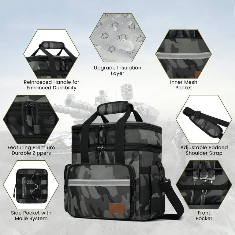 Cshidworld Expandable Insulated Lunch Bag, 24L photo 4
