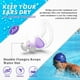 thumbnail image 3 of Tapones para los oídos Hearprotek Swimming, 2 pares, de silicona, impermeables, 3 of 7
