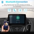 thumbnail image 2 of Zcargel For Ford Escape 2013-2017 Android 12 Radio Stereo CarPlay GPS Navi SWC FM BT 9 inch 2+32GB, 2 of 10