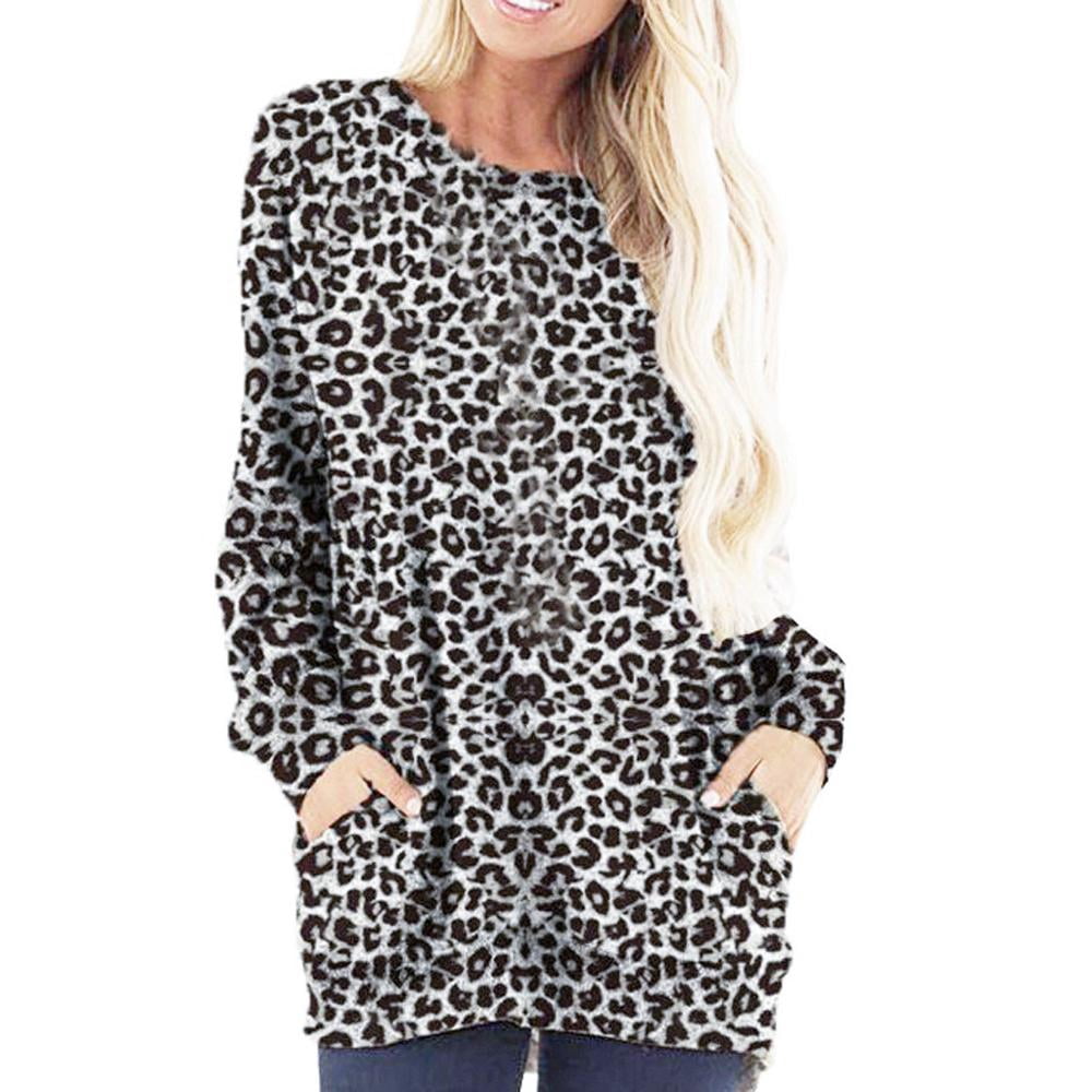 Animal Print Blouse Shirts | Walmart Canada