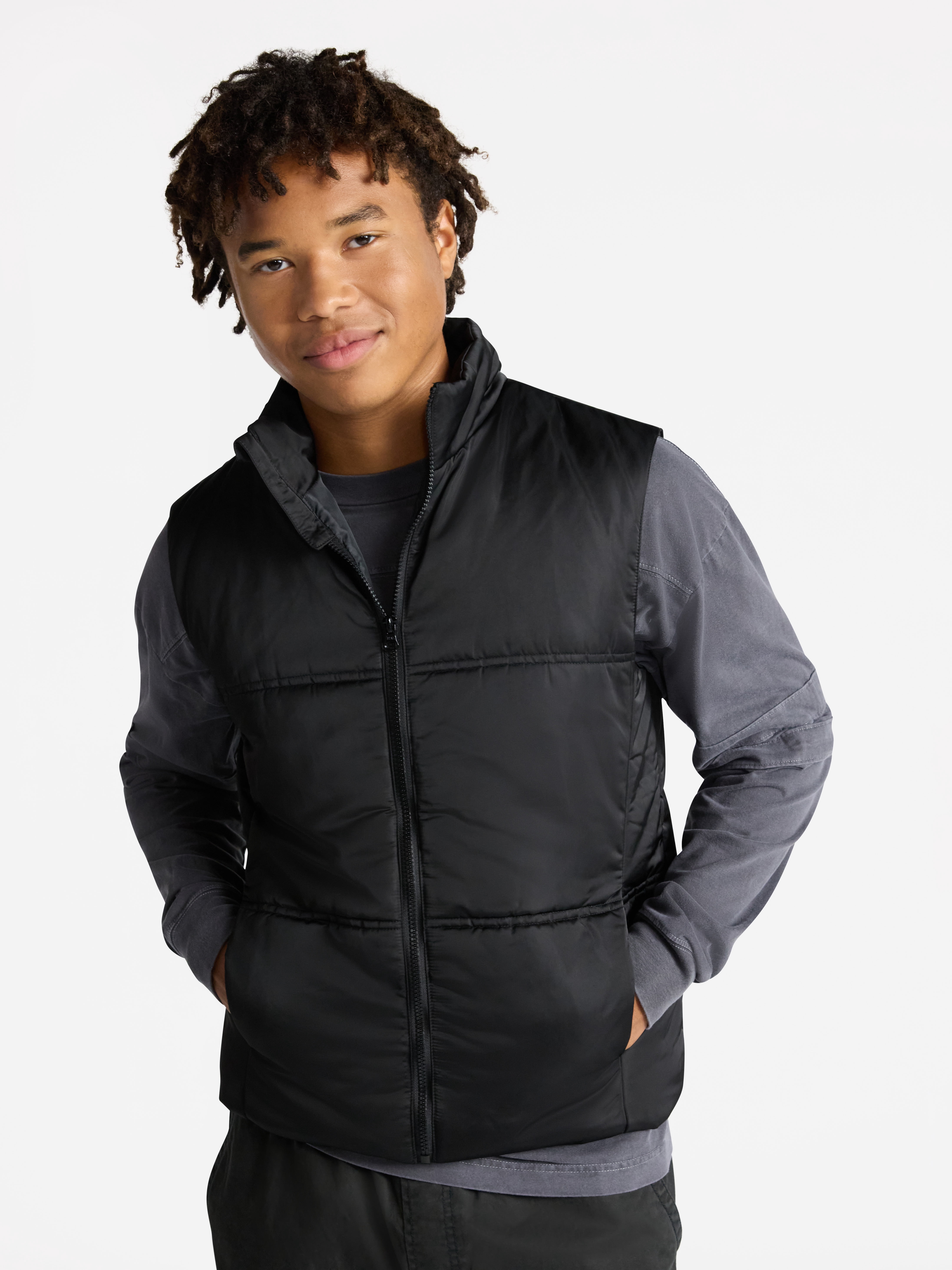 No Boundaries Puffer Vest, Men's