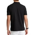 thumbnail image 4 of Polo Ralph Lauren Mens Classic Fit Mesh Polo Shirt, Black,S, 4 of 5