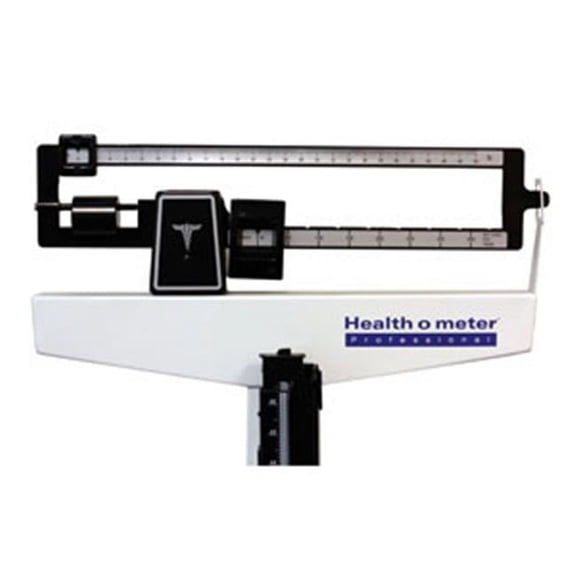 Healthometer 402LB 400 lb Capacity Beam Scale w/ Height Rod