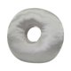 thumbnail image 2 of Almohada de perforación de oreja o soporte en forma de cuello para la oficina en casa cubierta extraíble mezcla ergonómica de algodón suave de 30 cm gris, 2 of 8
