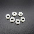 thumbnail image 3 of Écrou Hexagonal en Nylon Noir M4 50 Pcs 50 20 Pcs, 3 of 3
