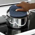 thumbnail image 4 of All-Clad Premium Ogee Pot Holder, 2-Pack, Indigo, 4 of 5