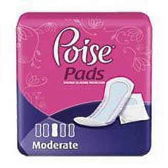 Poise Regular Moderate Pad 20 Pads (Pack of 4)