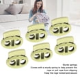 thumbnail image 4 of Spring Cord Lock, 30pcs Premium Zinc Alloy Spring Cord Lock Strong Springs Easy To Tighten Shoe Lace Toggles Stopper Gloves Lock For Drawstrings, 4 of 8