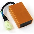 thumbnail image 2 of Trkimal Upgrade Racing Tuning DC Cdi Box 6pin + Spark Plug for GY6 125cc 150cc 250cc 4 stroke 152QMI/157QMJ Engine , Moped Scooter ATV Go Kart No Rev Limit, 2 of 3