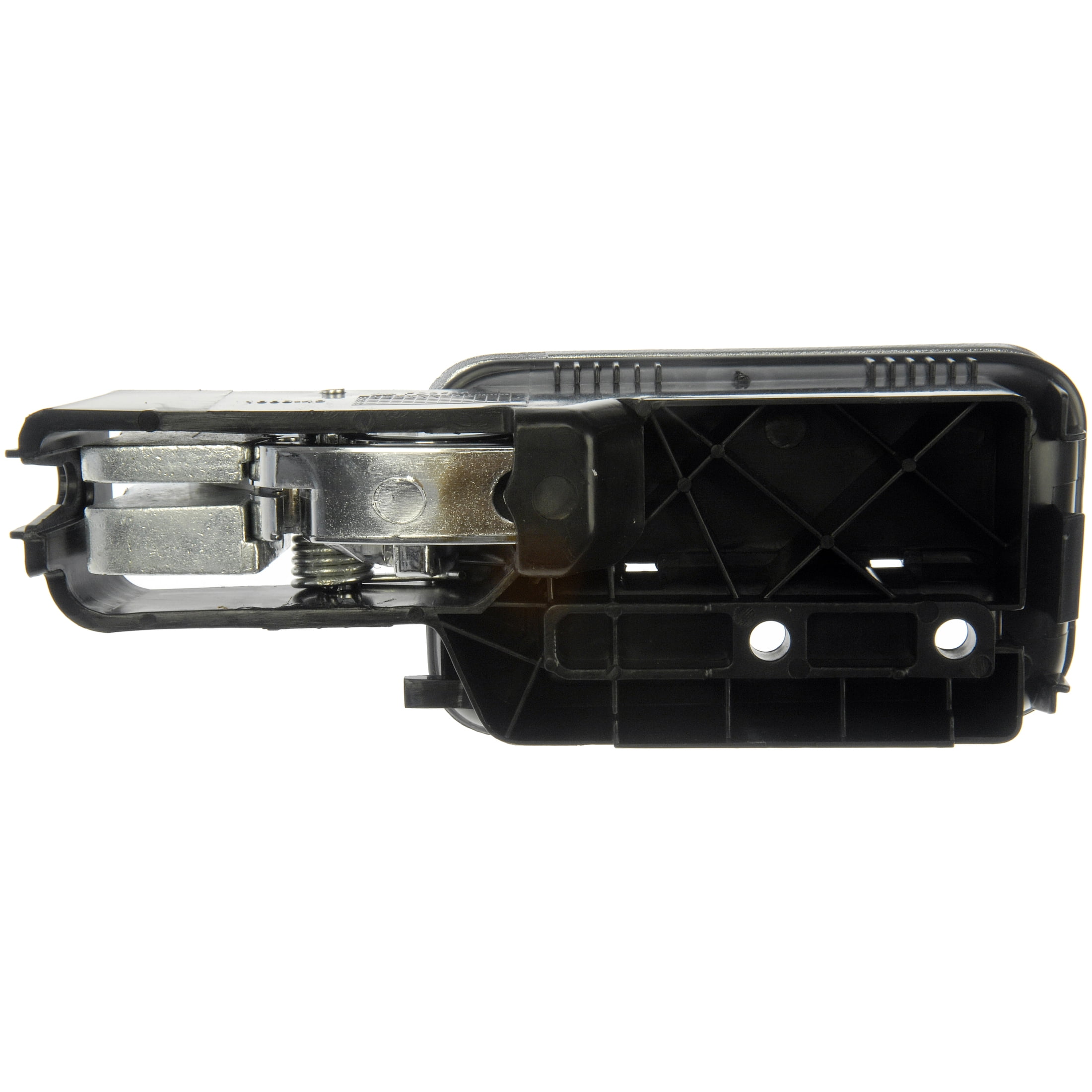 Dorman 81365 Front Driver Side Interior Door Handle for Specific Ford Models, Chrome Lever; Black Housing