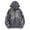 Dark Gray, variant on Womens Checkered Butterfly Long Sleeve Full Zip Hoodies Soft Oversized Fit Casual Hooded Jackets Street Style Edgy Trendy Outfits