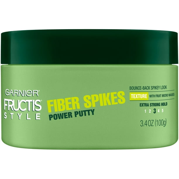 Garnier Fructis Style Men's Fiber Spikes Power Hair Texture Putty, 3