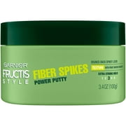Garnier Fructis Style Men's Fiber Spikes Power Hair Texture Putty, 3.4oz