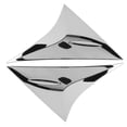 thumbnail image 4 of Ventana 2 Piezas Cromadas Ventana Trasera Alerón Lateral Divisor Cubierta Ajuste Para Harrier Venza XU80 2020-2021, 4 of 7