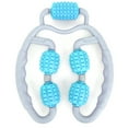 thumbnail image 1 of Masajeador de piernas con abrazadera, portátil, 360 grados, masaje totalmente rodeado, relajación, músculos de la pantorrilla, equipo de Yoga y Fitness, color azul, 1 of 10