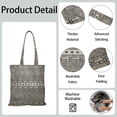 thumbnail image 5 of Sac en Toile Grain de Bois Bohème – Style Nordique Sac de Courses Réutilisable, 5 of 5