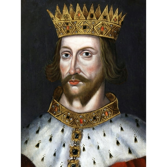 Portrait King Henry II England Royal Historic Painting Extra Large Art Print Wall Mural Poster Premium XL