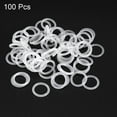 thumbnail image 2 of 100Pcs White 12mm x 1.5mm Silicone Rubber Gasket O Ring Sealing Ring, 2 of 4