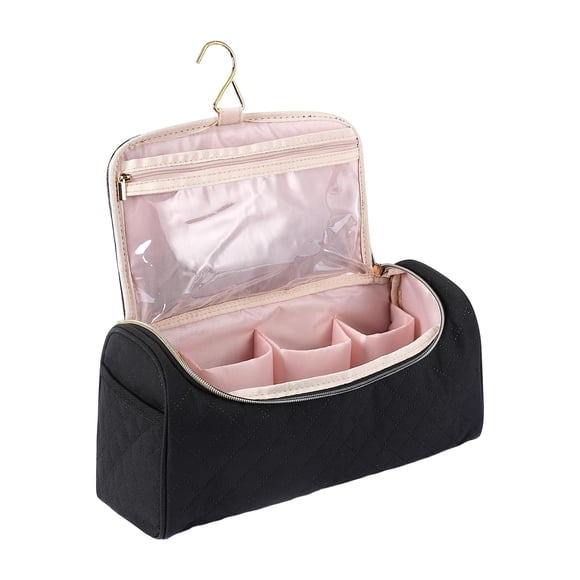 Accesorios para rizadores de pelo Bolsa de almacenamiento Soporte para cepillo rizador Transporte multipropósito Negro jinwen Caja de rizador