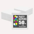 thumbnail image 4 of Crown Display White Beverage Napkins - 50 Count, 4 of 8