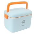 thumbnail image 2 of Plastic Medicine Box, Large Capacity Home Medicine Storage Box Thickened PP   For Travel For Camping Type A, 2 of 8