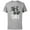 Athletic Heather, variant on The Clones Tour ‘02 - Short Sleeve Cotton T-Shirt for Adults - Customized-Yellow