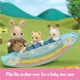 Calico Critters Sunshine Nursery Bus Toy Vehicle for Dolls, Twins Baby ...