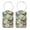 Multi4, variant on RATGON 2 Pack Luggage tag PU Leather with Stainless Steel Loop Stamp Butterfly Travel Trip