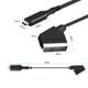 thumbnail image 2 of AURARMLET Cable Conversor Scart A Video Con Función Para Señal Estándar En Negro, 2 of 8