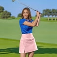 thumbnail image 3 of Golf Skirts for Women Athletic Stretch Fit A-Line Short Mini Tennis Skirts with Side Pockets, 3 of 8