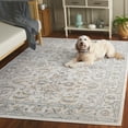 thumbnail image 3 of SAFAVIEH Avalon Malandra Floral Polyester Area Rug, Ivory/Blue Gold, 9' x 12', 3 of 8