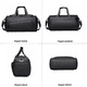 thumbnail image 2 of Gran Multifuncional Deportiva Maleta Bolsa Gym Viaje Mochila Xtellar negro, 2 of 3