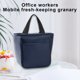 thumbnail image 4 of Fiudx Ofertas Y Liquidación Bolsa De Almuerzo Para Jugar Con Bolsa De Hielo Fresca Y Fría, Bolsa Aislante Portátil De Mano Para El Trabajo, 4 of 7