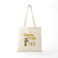 thumbnail image 6 of CafePress - Fabulous Fun 75Th Birthday - Unisex Canvas Tote Bag, Beige, 1-Piece, 6 of 7