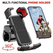 Gearup 360 Aluminium Motorcycle Handlebar Cell Phone Mount Holder Bicycle GPS Bracket, Bike Phone Holder Handlebar, Motorcycle Accessories