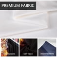thumbnail image 2 of Basketball Window Curtains Boys Sports Kids Teen Mens Cool Modern Playroom Black Dark Orange Red Unique Living Room Bedroom Window Drapes Treatment Fabric 1 Pair Home Decor, 42" W x 63" L, Art, 2 of 6