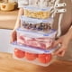 thumbnail image 5 of Kitchen Refrigerator Rectangular Food Container Microwave Heat Plastic Lunch Box Food Lunch Box Fruit Storage Sealed Box Deals Of The Day Clearance, 5 of 7