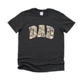 thumbnail image 6 of Dad Shirt for Men Retro Camo Hunting Graphic Tee Camouflage Military TShirt Dark Gray Heather Shirt Adult X-Large, 6 of 7