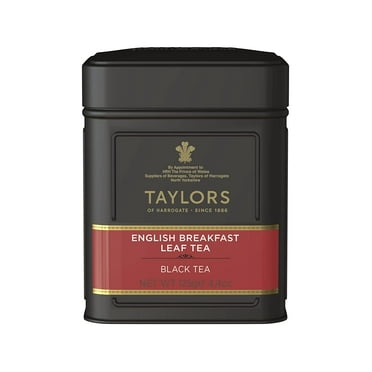 Taylors of Harrogate English Breakfast Leaf Tea, Loose Leaf, 4.41-Ounce Tins (Pack of 2)