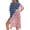 American Flag - Red and White, variant on Cow Sunflower Print Women's Kimono Beach Cover Up American Flag Print Summer Cardigan Beach Coverups with Half Sleeve Casual Lightweight Swimwear Cover up